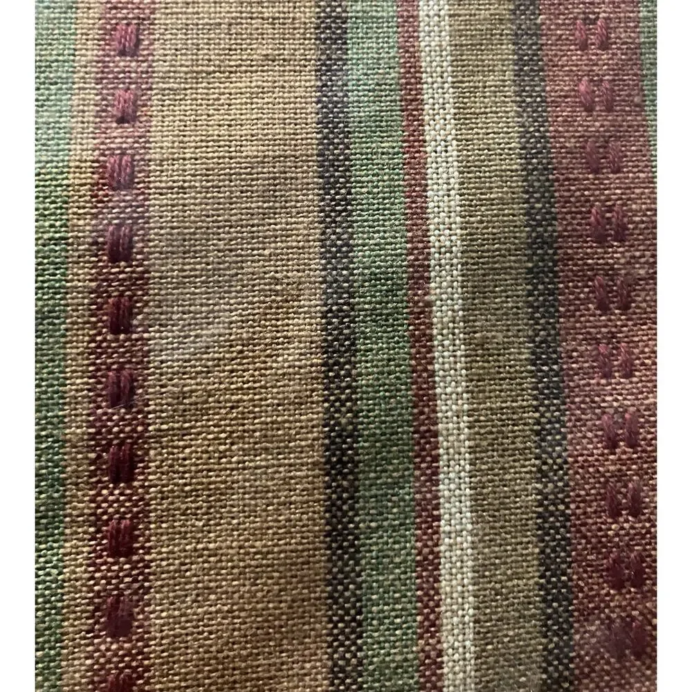Park Smith Newport Stripe Shower Curtain Tuscany 100% Cotton 72X72 Made in India